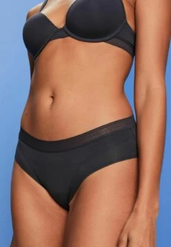 ESPRIT Recycelt Hipster Mit Logo - Slip - Anthracite -Mode Lingerie Winkel 013415a431dc48518b1685d54196a320
