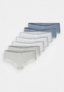 Anna Field 7 Pack - Slip - Blue/Grey/White -Mode Lingerie Winkel 0b034709d4404041b97f74fc9e064af8