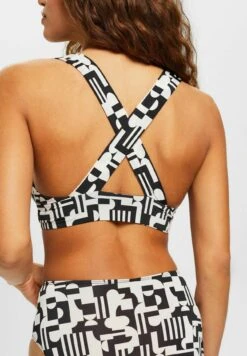 ESPRIT Mit Überkreuzten Trägern Und Geo-Print - Bustier - Black 8 ESPRIT Mit Überkreuzten Trägern Und Geo-Print - Bustier - Black -Mode Lingerie Winkel 0c69c04c735d417196aadcd681950b62
