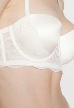 ESPRIT Moving Strapless Padded Bra Longline - Beugel Bh - Off White -Mode Lingerie Winkel 0edacf90dea44f398d737fc4f856d485