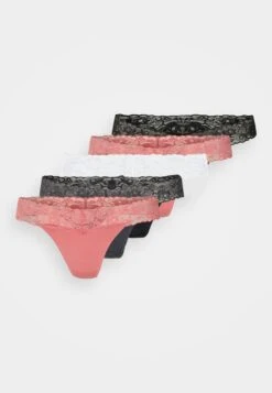 Anna Field 5 Pack - String - Pink/Black -Mode Lingerie Winkel 1c463709fd844946b3e5307b613b4f0d