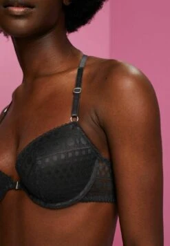 ESPRIT Recycelt Wattierter- Beugel Bh - Anthracite -Mode Lingerie Winkel 28f88018f71c4dd5bb5d091128f184cc