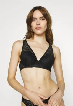 ESPRIT Modern Classic Padded High Apex - Beugel Bh - Black