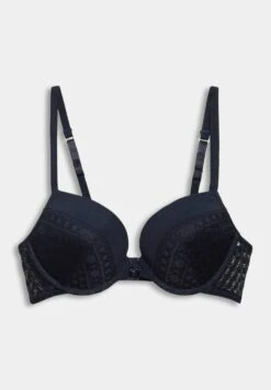 ESPRIT Modern Classic Push Up Bra - Push-Up Bh - Navy -Mode Lingerie Winkel 3c75c8a33f594d81935a64f8c8893bc8