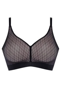 Chantelle Smooth Lines Corsetry Bra Wirefree Support - T-Shirt Bh - Black -Mode Lingerie Winkel 3ce4e97b7b1943bcb75b755a26d404f4