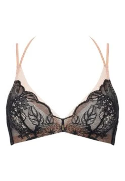 Chantelle Midnight Flowers Wirefree Bra - Triangel Bh - Black -Mode Lingerie Winkel 45080e07d9504e428c9a8dec77da69e7
