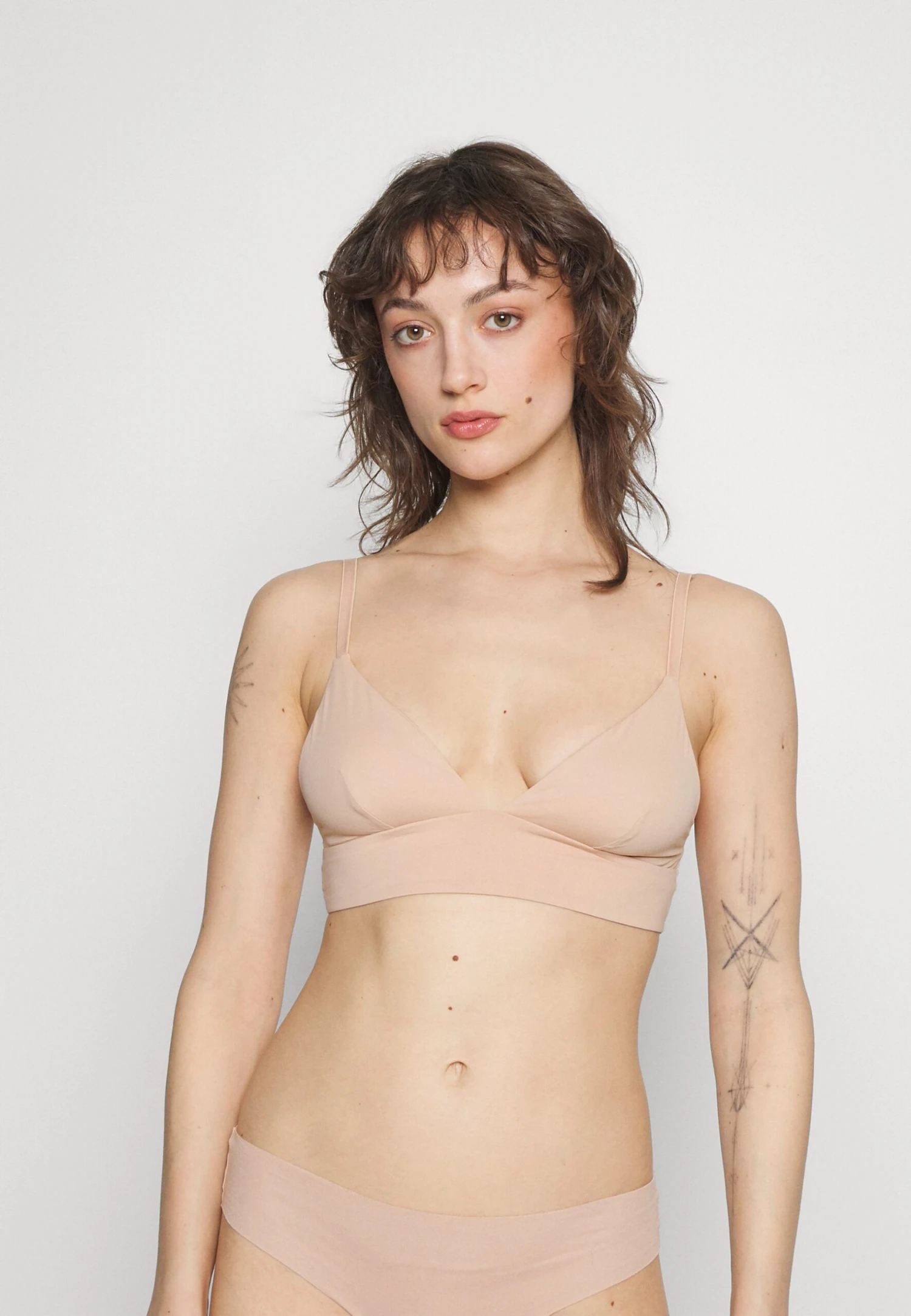 Anna Field 3 Pack - Bustier - Grey/White/Nude 2 Anna Field 3 Pack - Bustier - Grey/White/Nude - Afbeelding 2