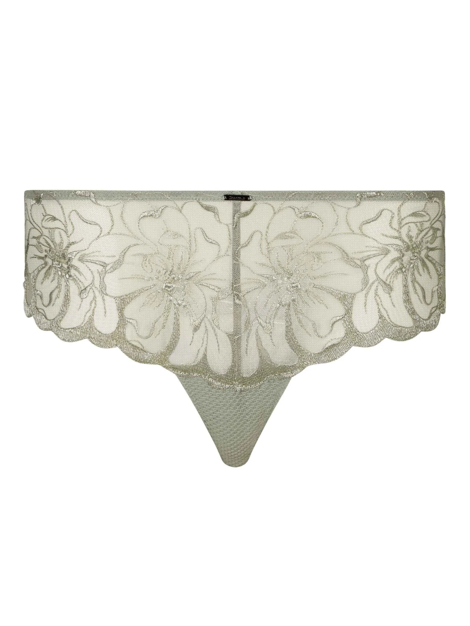 Chantelle Fleurs-Shorty - Onderbroeken - Green Tea 4 Chantelle Fleurs-Shorty - Onderbroeken - Green Tea - Afbeelding 4