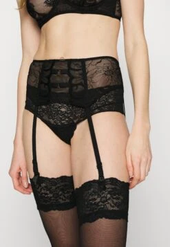 Chantelle Fleurs Other Cincher - Jarretels - Schwarz