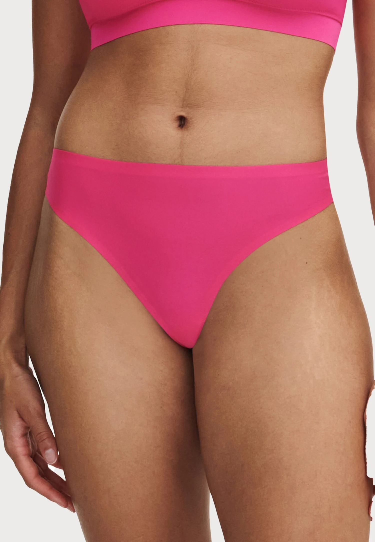Chantelle Thong - String - Pink Fuchsia 1 Chantelle Thong - String - Pink Fuchsia