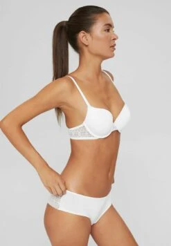 ESPRIT Modern Brazilian 2 Pack - Onderbroeken - White -Mode Lingerie Winkel 56369675a28a425d9b9af0ff633199d8