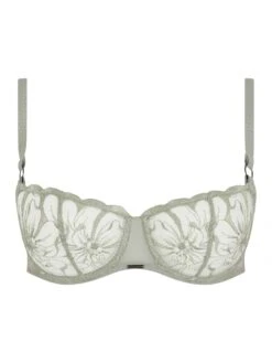 Chantelle Fleurs-Balconnet Aussenträger-Bh - Voorgevormde Bh - Green Tea -Mode Lingerie Winkel 581f75cf1aed47bf9619221f3b1855ef