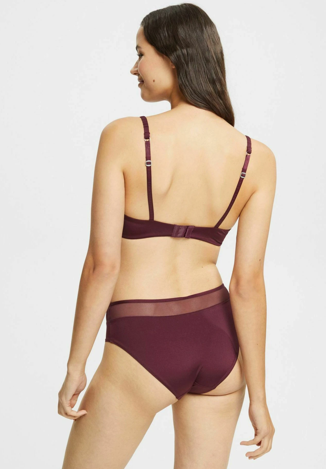 ESPRIT Mit Wattierten Bügel-Cups - Beugel Bh - Bordeaux Red 2 ESPRIT Mit Wattierten Bügel-Cups - Beugel Bh - Bordeaux Red - Afbeelding 2