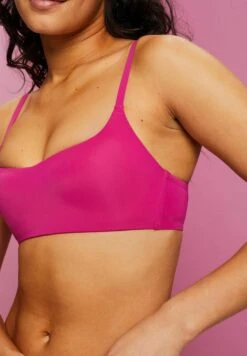 ESPRIT Micro W Logoprint Par Wireless Padded - Bustier - Pink Fuchsia -Mode Lingerie Winkel 5ba9188743834a96916da9be67799788