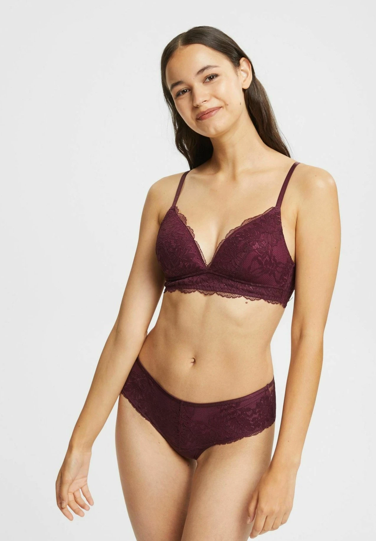 ESPRIT Seasonal Brazilian - Onderbroeken - Bordeaux Red 2 ESPRIT Seasonal Brazilian - Onderbroeken - Bordeaux Red - Afbeelding 2