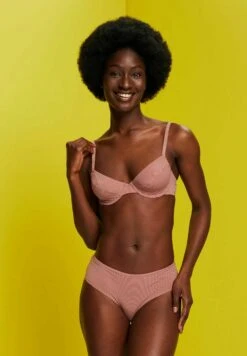 ESPRIT Jaquard Stripe_K_Par 2 Pack - Slip - Cinnamon -Mode Lingerie Winkel 6818dce13f7b40ec884e5e1c736169e3