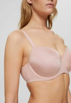 ESPRIT Shiny Padded Bra - Beugel Bh - Old Pink -Mode Lingerie Winkel 6bb74a911b214986ac9952ed96f7af3a