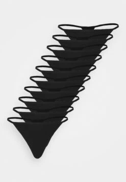 Anna Field Cody 10Pp Cotton Thong - String - Black -Mode Lingerie Winkel 6de15257f4c74e21863d51ea6a809790