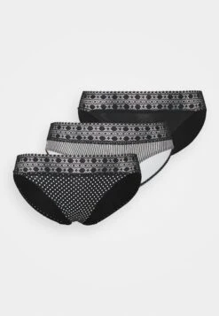 ESPRIT Casual Hipster Mini Brief 3 Pack - Slip - Black -Mode Lingerie Winkel 6f58f4bd2dc44179bb9501ae46bc8ee1