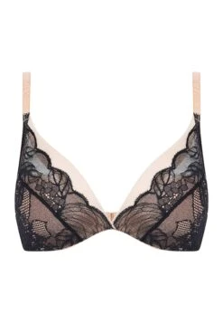 Chantelle Midnight Flowers Bra - Triangel Bh - Black -Mode Lingerie Winkel 742ba161ada646f28bd759e6cc124337