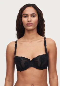 Chantelle Champs Elysees Half Cup Bra - Voorgevormde Bh - Black