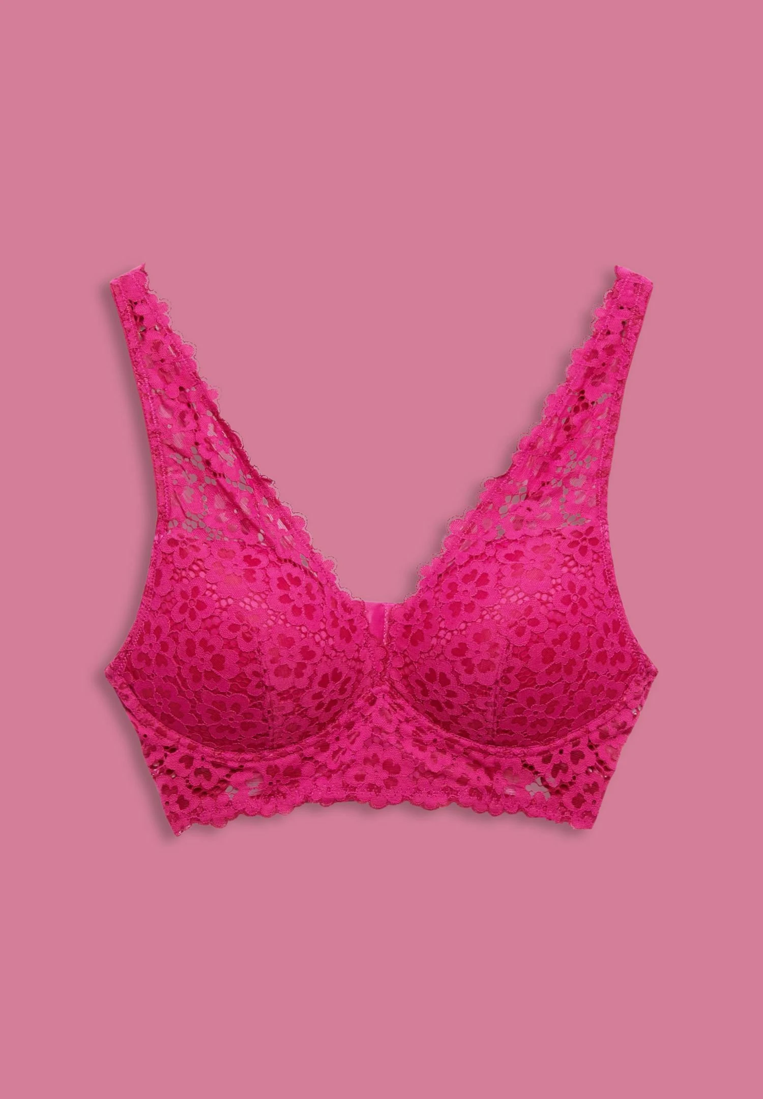 ESPRIT Flower K New Padded - Push-Up Bh - Pink Fuchsia 8 ESPRIT Flower K New Padded - Push-Up Bh - Pink Fuchsia - Afbeelding 8