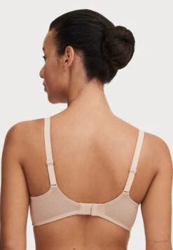 Chantelle Fleurs Signature Half Cup Bra - Beugel Bh - Golden Beige/Black -Mode Lingerie Winkel 7afbca50bc254e75a988a8bc7327008f