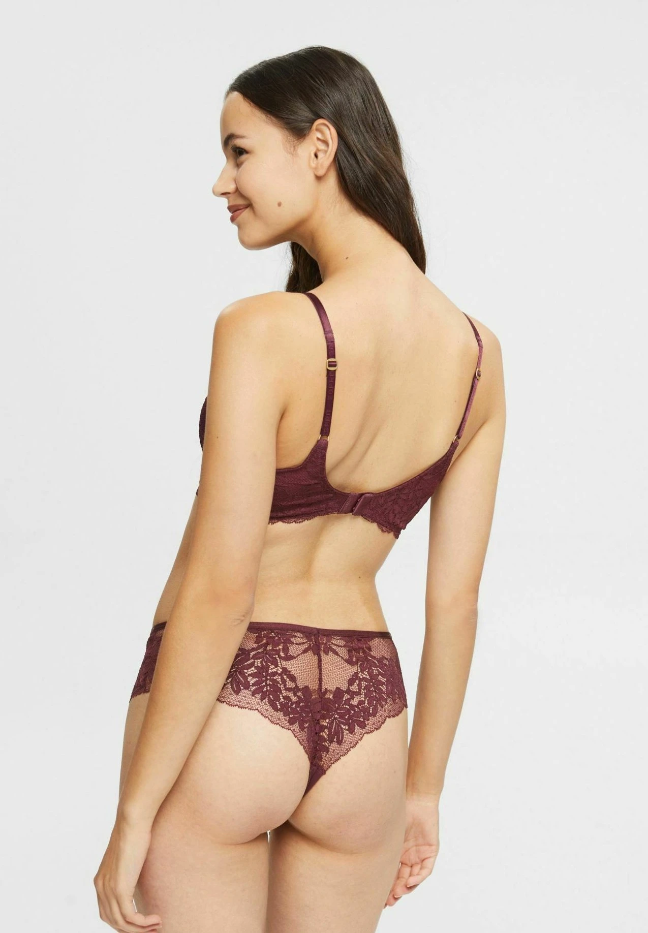ESPRIT Seasonal Brazilian - Onderbroeken - Bordeaux Red 4 ESPRIT Seasonal Brazilian - Onderbroeken - Bordeaux Red - Afbeelding 4