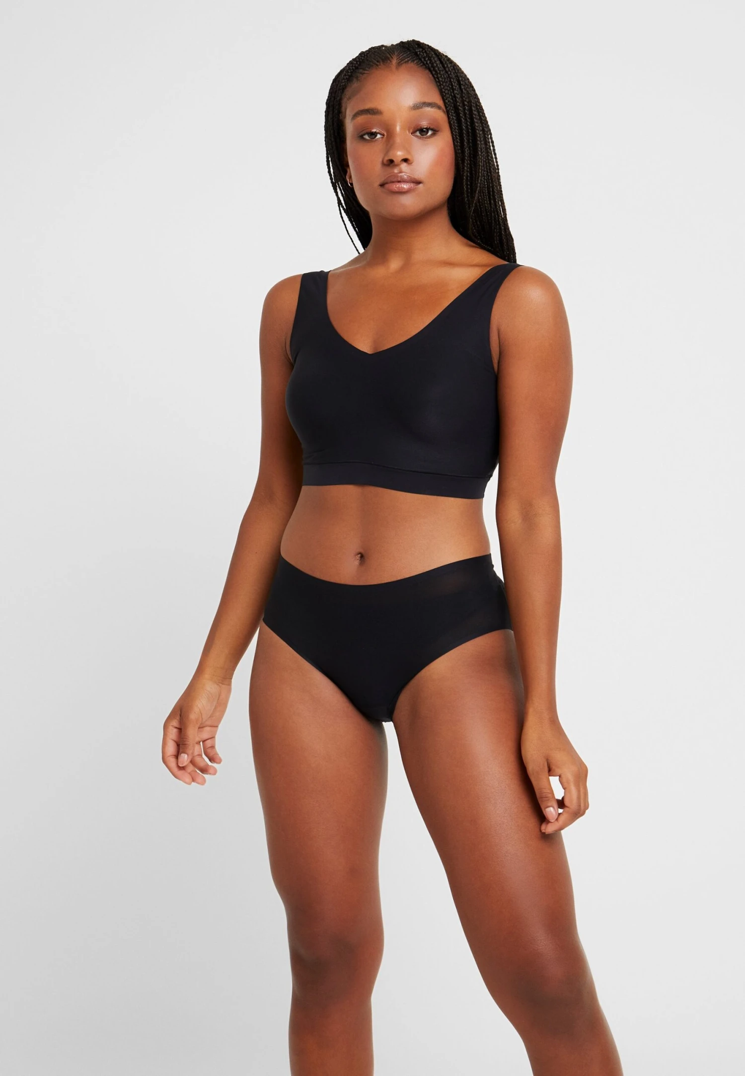 Chantelle Slip - Black 2 Chantelle Slip - Black - Afbeelding 2