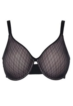Chantelle Smooth Lines Corsetry Bra Very Covering Molded - Beugel Bh - Black/Beige -Mode Lingerie Winkel 8d541c46de744f8f824a349b68e20d00