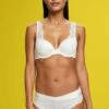 ESPRIT Wattierter Mit Spitze - Beugel Bh - Off White