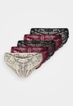 Anna Field 5 Pack - Slip - Black/Red/Nude -Mode Lingerie Winkel 9651dcf60a24428188d56d9896ab5581