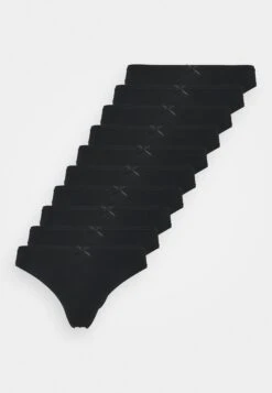 Anna Field 10 Pack - String - Black -Mode Lingerie Winkel 96ae7501f0f24390b5c6c97df1c645df