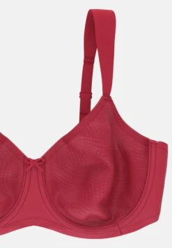 Triumph Essential Minimizer W - Beugel Bh - Deep Crimson -Mode Lingerie Winkel 9d6e33701aa54fed8c7a5ff1bf2fbe86