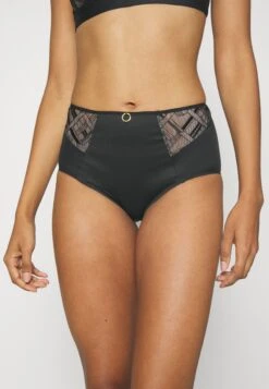 Chantelle Graphic Support High Waisted Brief - Slip - Black