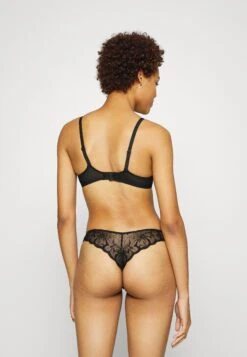 Chantelle Fleurs-Balconnet Aussenträger-Bh - Voorgevormde Bh - Schwarz -Mode Lingerie Winkel a3ac97d5290e488fb403172253e7c131
