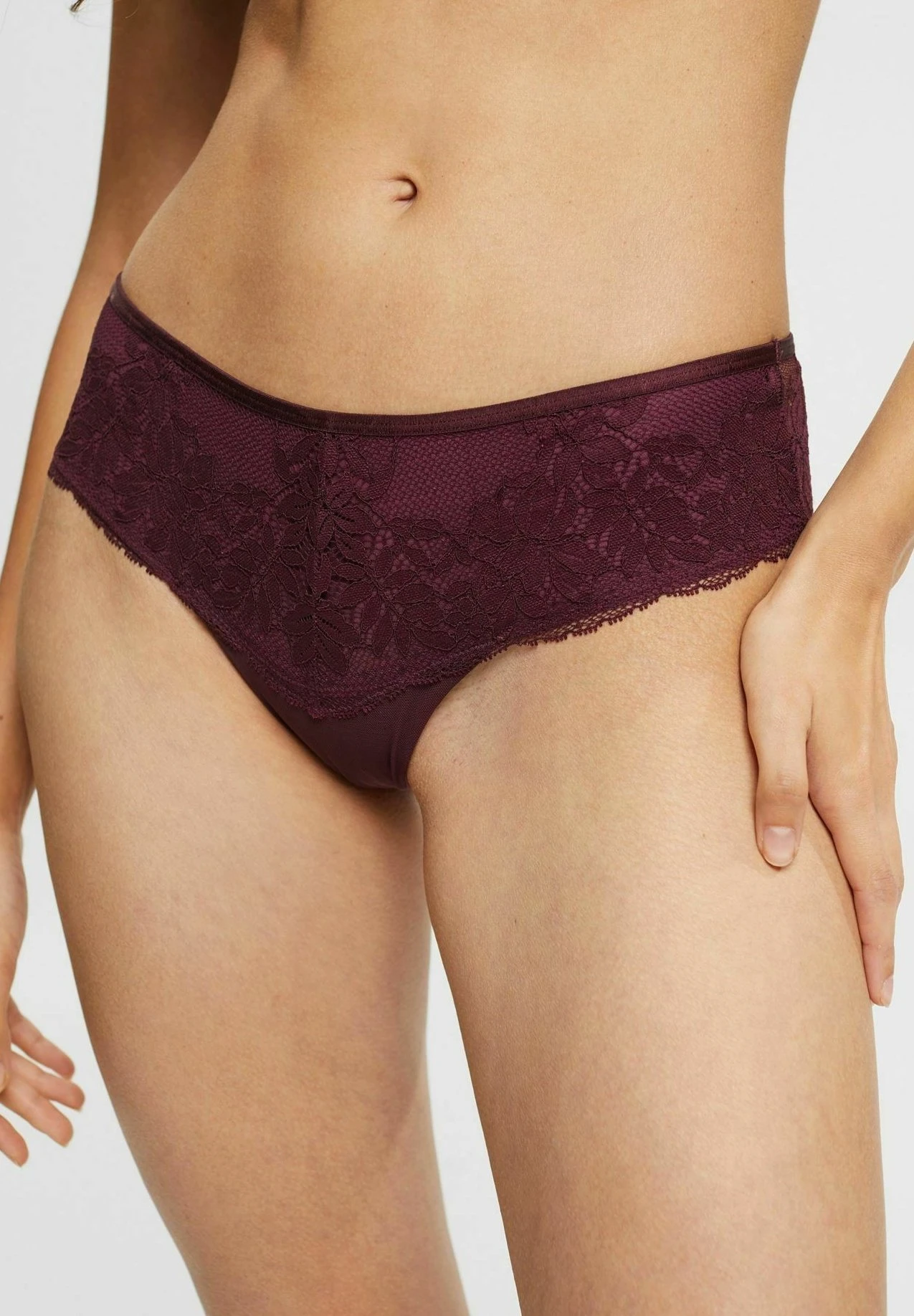 ESPRIT Seasonal Brazilian - Onderbroeken - Bordeaux Red 1 ESPRIT Seasonal Brazilian - Onderbroeken - Bordeaux Red