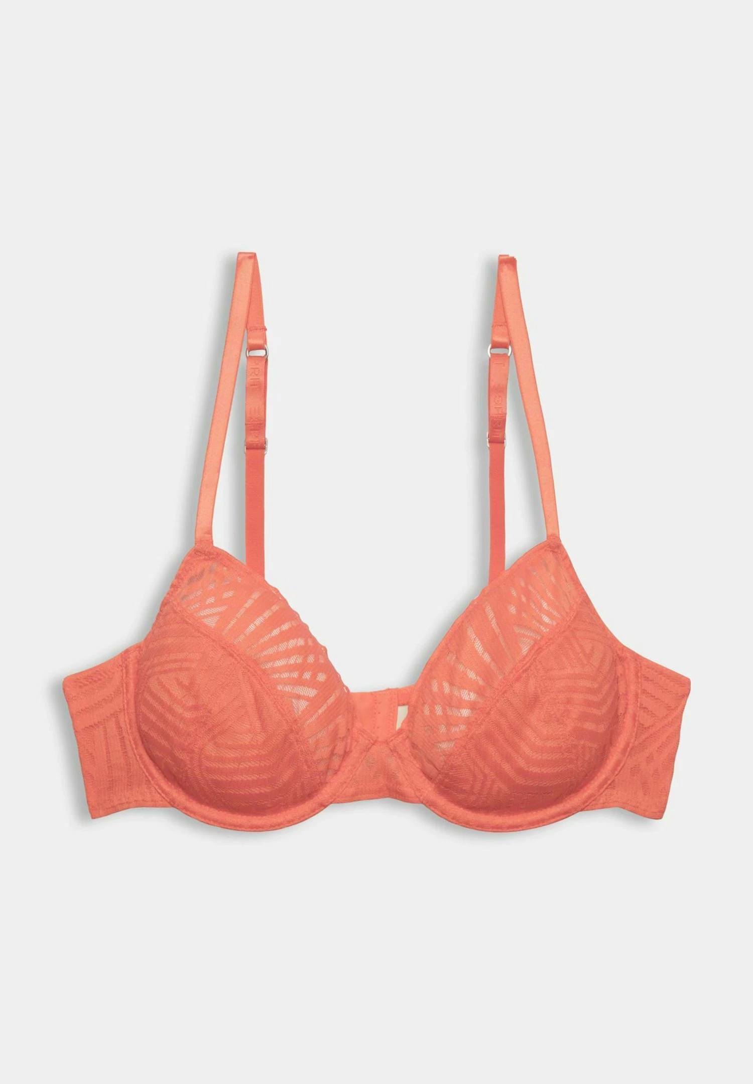 ESPRIT Unwattierter- Triangel Bh - Coral 6 ESPRIT Unwattierter- Triangel Bh - Coral - Afbeelding 6