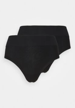 Anna Field 2Pp High Waist Thong - String - Black -Mode Lingerie Winkel ac60c9acfebe4964ac8a53e807d6f502