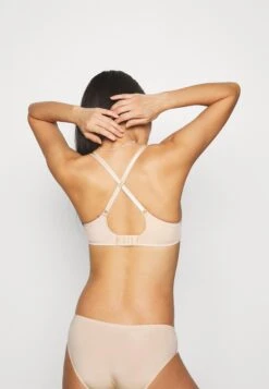 Chantelle Essentiall - T-Shirt Bh - Beige Doré -Mode Lingerie Winkel b11e520346904fe990ee7d0220bde6a1