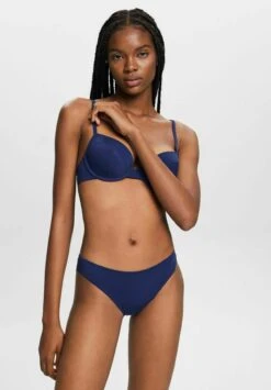 ESPRIT Recycelt Wattierter Mit Details - Beugel Bh - Dark Blue