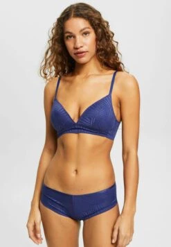 ESPRIT Wattierter Ohne Bügel - Triangel Bh - Dark Blue
