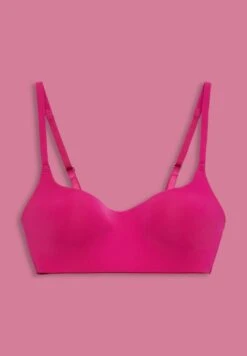 ESPRIT Micro W Logoprint Par Wireless Padded - Bustier - Pink Fuchsia -Mode Lingerie Winkel b725e7c9efa44cc1b898c51a92b7acf2