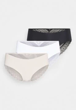 Anna Field Frolice 3Pp Short - Slip - Black/Nude/White -Mode Lingerie Winkel bd37ac7323d741c085bc03f4d7384882