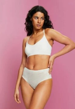 ESPRIT Mit Hohem Bund - Slip - Off White -Mode Lingerie Winkel c5078cc2f74f49bf930ce3cec056b160