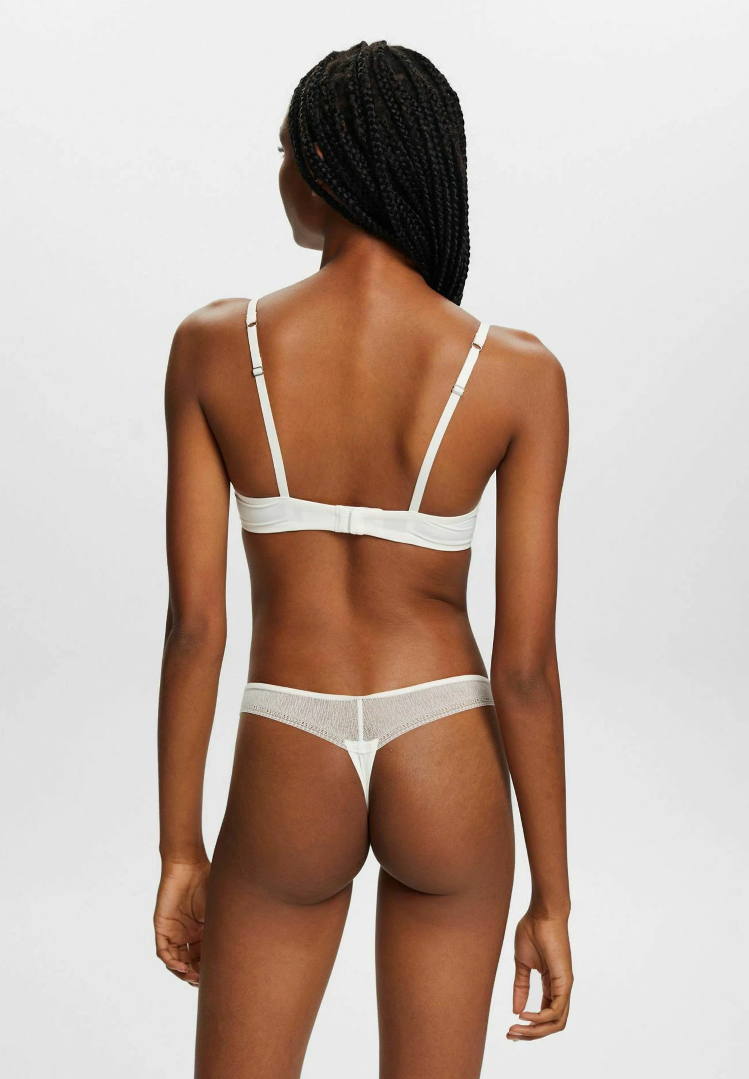 ESPRIT Recycelt Hipster-String - String - Off White 3 ESPRIT Recycelt Hipster-String - String - Off White - Afbeelding 3