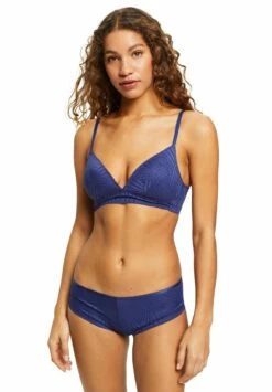 ESPRIT Wattierter Ohne Bügel - Triangel Bh - Dark Blue -Mode Lingerie Winkel d452d0fa6247471188137ebca9844c46