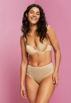 ESPRIT Mit Hohem Bund - Slip - Dusty Beige -Mode Lingerie Winkel d950bef110ca4e91b46efdbdf0c9a4b4