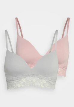 Anna Field 2 Pack - Triangel Bh - Grey/Pink -Mode Lingerie Winkel e19180bb0c494e8f868572da68b7f122