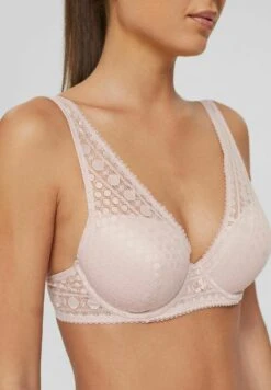 ESPRIT Modern Classic Padded High Apex - Beugel Bh - Old Pink -Mode Lingerie Winkel e9f0f92a4ff745b2b3169a498b13eb14